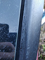 Nearside windscreen pillar